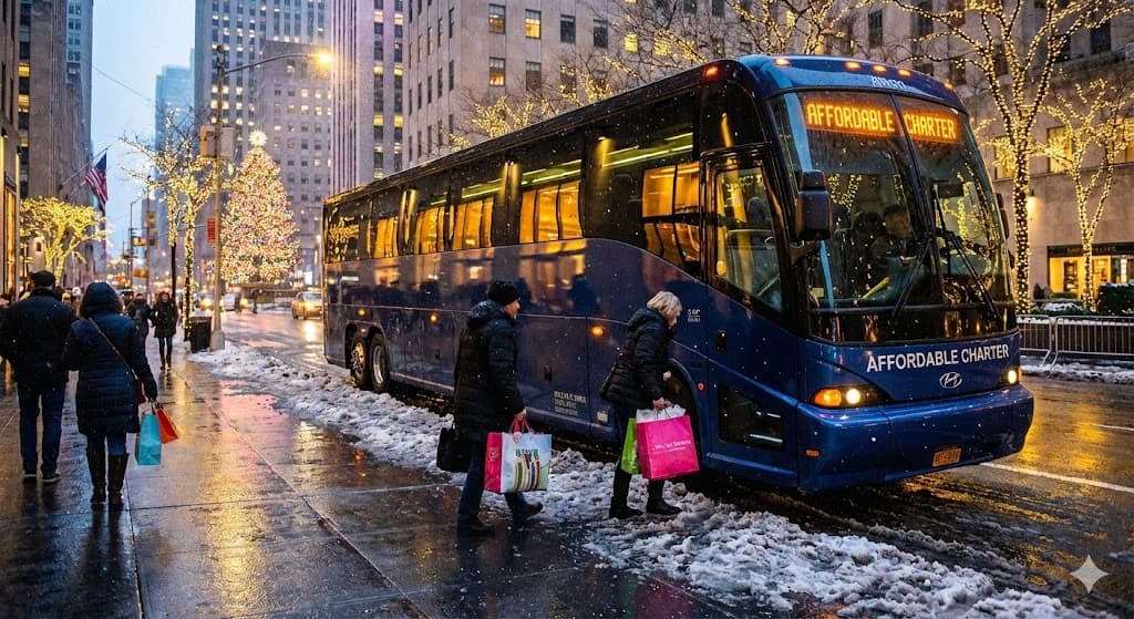 Holiday Charter Bus Rentals in NYC