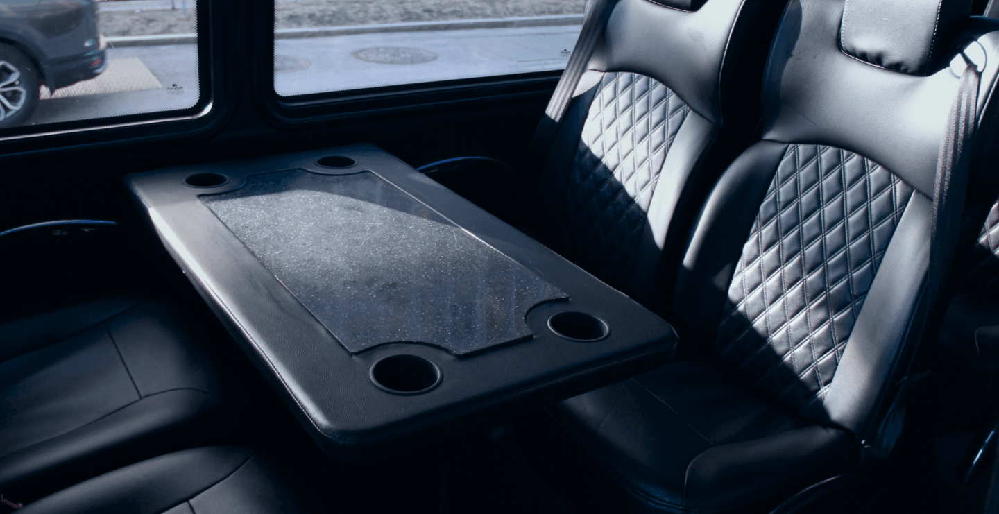 How Many Seats Are on a Charter Bus?