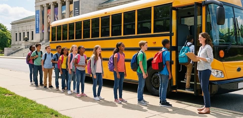 How to Plan a School Trip Charter Bus