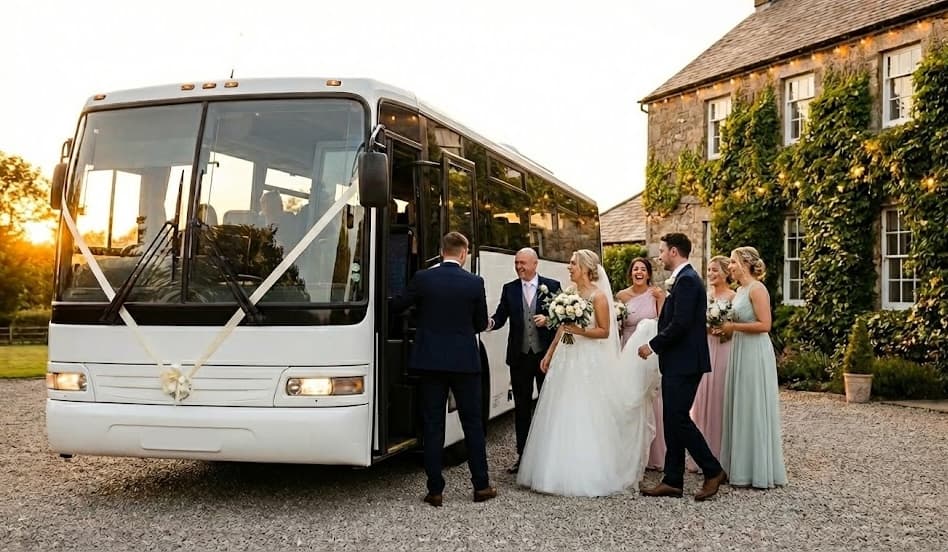 Wedding Transportation Charter Bus Guide
