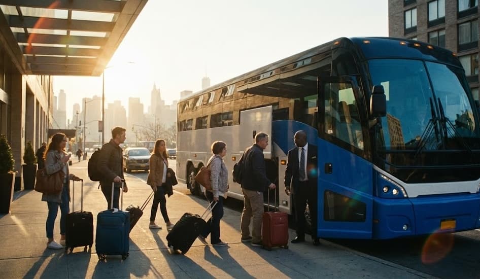 What to Expect From a Charter Bus Service